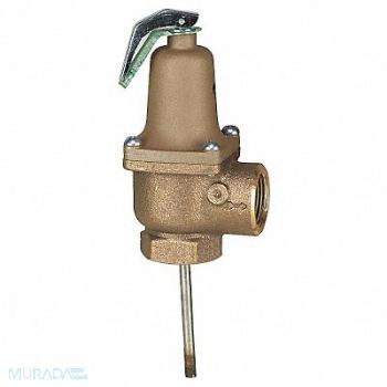WATTS Temperature Pressure Relief Valve 150psi, 29YM16
