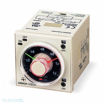 OMRON Time Delay Relay 120VAC 5A DPDT Socket, 2A179