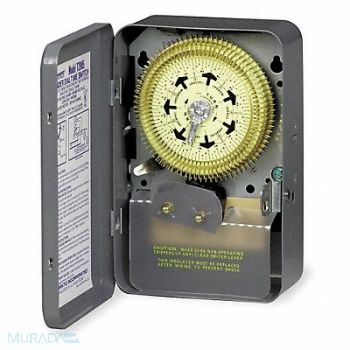 INTERMATIC Electromechanical Timer 7 Day Compact, 2A210