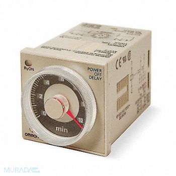 OMRON Time Delay Relay 120VAC 5A DPDT, 2A436