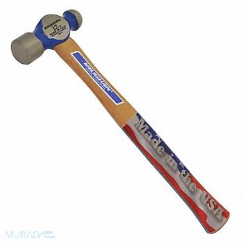VAUGHAN Ball Pein Hammer 12 Oz 1 7/8 Head Dia, 2A633