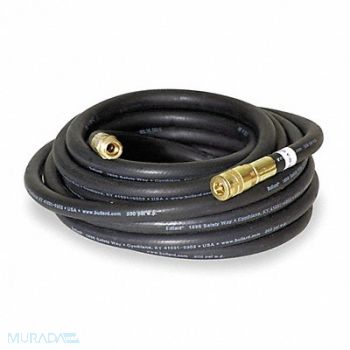 BULLARD Airline Hose 50 ft Rubber 3/8 in Dia., 6KXV7