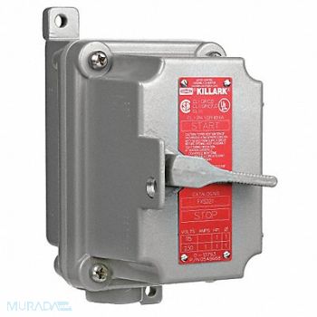 HUBBELL KILLARK Tumbler Switch 120/277VAC, 2AV98