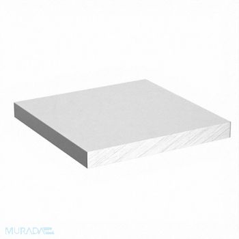 GRAINGER APPROVED Plate Stock Aluminum 6 in Over. W, 2AVD6