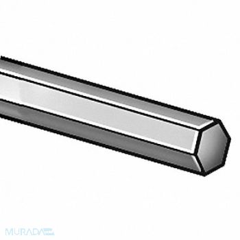 GRAINGER APPROVED Carbon Steel Hex Bar 6 ft L 2 1/2 in W, 2HJN9