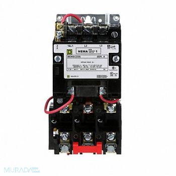 SQUARE D Magnetic Motor Starter NEMA 24V 3P 27A, 2BX41