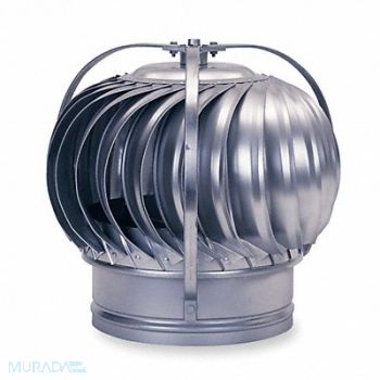 EMPIRE Steel 28.25 H 35.75 W 58lb Wind Turbine, 2C803