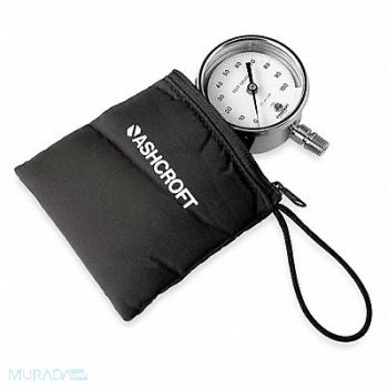 ASHCROFT D0799 Pressure Gauge 0 to 30 psi 3In 1/4In NPT, 2C688