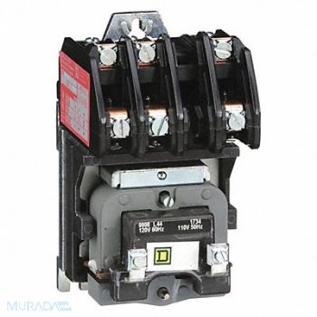 SQUARE D H5202 Lighting Contactr 3P 120V Open ElecHeld, 2CG63