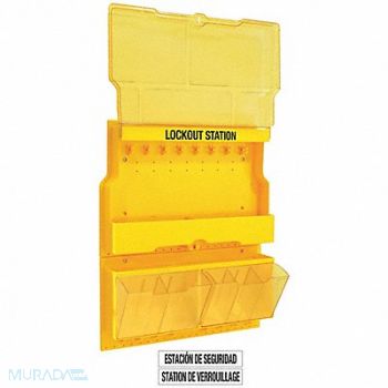 MASTER LOCK Lockout Station Unfilled 26-1/2 In H, 2CJL7