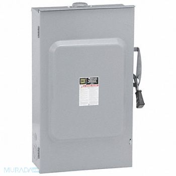 SQUARE D Safety Switch 240VAC 3PST 200 Amps AC, 2CL87