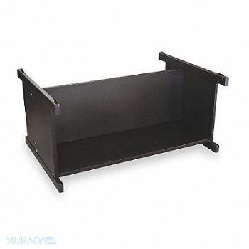 GRAINGER APPROVED Cabinet Flat File Open Base Black, 2CLE5