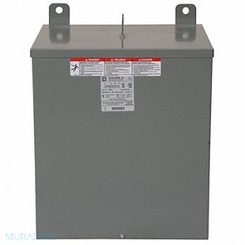SQUARE D Transformer 15kVA 480VAC, 2CM35