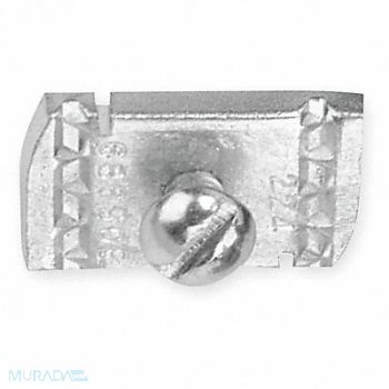 PBC LINEAR End Stop 1.375 In L 0.750 W 0.242 H, 2CPP6