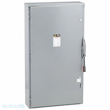 SQUARE D Safety Switch 600VAC 3PST 400 Amps AC, 2CR68