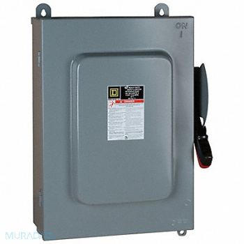 SQUARE D Safety Switch 600VAC 6PST 30 Amps AC, 2CR78
