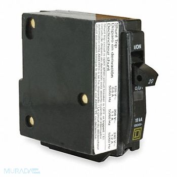 SQUARE D Circuit Breaker 80A Plug In 120/240V 2P, 2GLW4