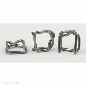 GRAINGER APPROVED Strapping Buckle Regular Duty PK1000, 2CXP2