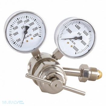 SMITH EQUIPMENT MILLER Ar/He/N High Pres Gas Regtr, 2CZV2