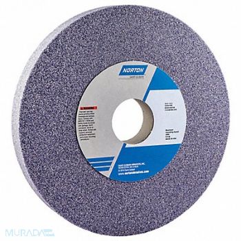 NORTON Grinding Wheel T1 10x1x2 AO 46G Med Prpl, 2D177
