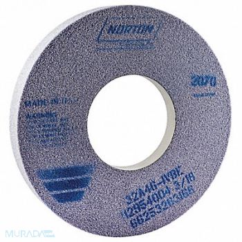 NORTON Grinding Wheel 12x1.5x5 Rec 1/S 7.5x1/2, 2D215