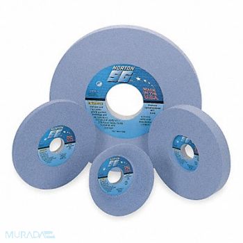 NORTON Grinding Wheel T1 14x1-1/2x5 CA 46G Blue, 3WW66