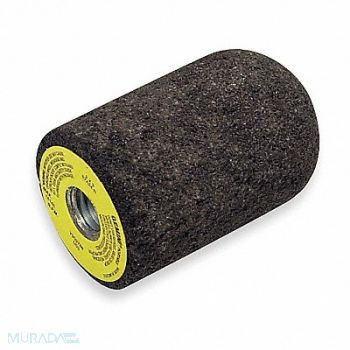 NORTON Grinding Plug Rnd Tip 2 Dia 3 L 24GR AO, 2D916