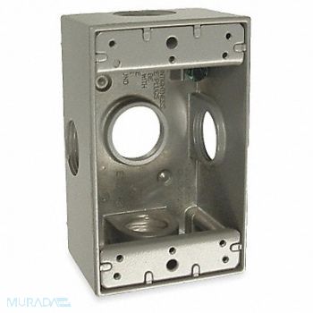 BELL Weatherproof Box 3/4 in Hub 4.5, 2DCV6