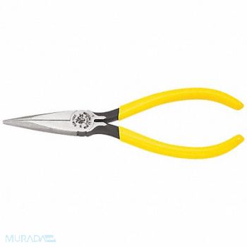 KLEIN TOOLS Needle Nose Plier 6-5/8 L Serrated, 2DEX8