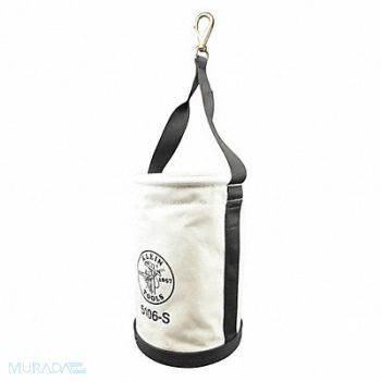 KLEIN TOOLS Bucket Bag Canvas Straight Wall OffWhite, 2DFP1