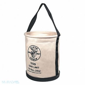 KLEIN TOOLS Bucket Bag Canvas Straight Wall OffWhite, 2DFP2