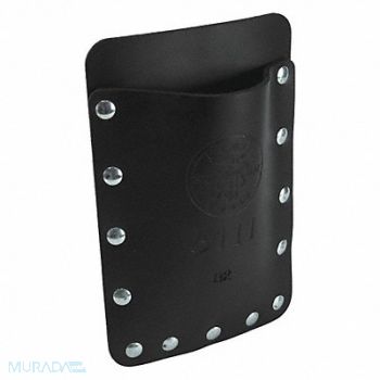 KLEIN TOOLS Black Tool Pouch Leather, 2DFP6
