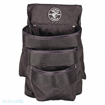 KLEIN TOOLS Black Tool Pouch Ballistic Nylon, 2DFV5