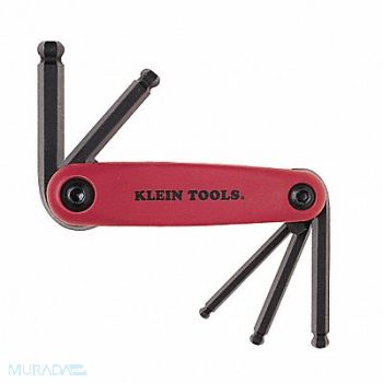 KLEIN TOOLS HexKeySt Folded 1 19/32 to1 31/32 in, 2DGN6