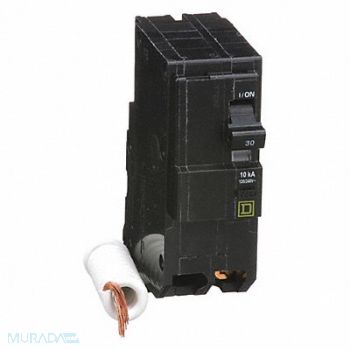 SQUARE D Circuit Breaker 30A Plug In 120/240V 2P, 2DM37