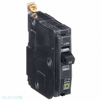 SQUARE D Circuit Breaker 20A Bolt On 120/240V 1P, 2DM45