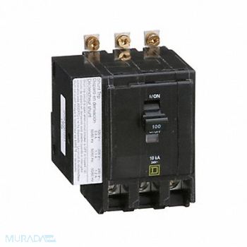 SQUARE D Circuit Breaker 100A Bolt On 120/240V 3P, 2DM80