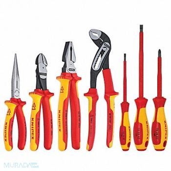 KNIPEX Insulated Tool Set 7 pc., 2DZC8