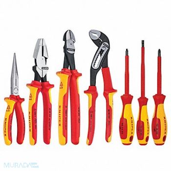 KNIPEX Insulated Tool Set 7 pc., 2DZD9