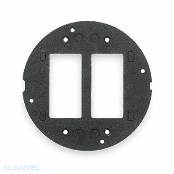 HUBBELL WIRING DEVICE-KELLEMS Floor Sub-Plate Style Line/GFCI, 2DZN5