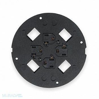 HUBBELL WIRING DEVICE-KELLEMS Floor Sub-Plate SystemOne, 2DZN6