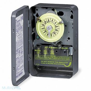 INTERMATIC Electromechanical Timer 24 Hour Dpst, 6X760