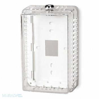 GRAINGER APPROVED Tstat Guard Plastic 8x5x3 3/8in, 2E379