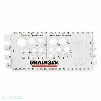 GRAINGER APPROVED Thread Measuring Gauge, 2EE44