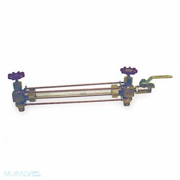 APOLLO Water Gauge Automatic 1/2 In MNPT Bronze, 2EEU3