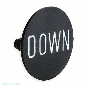 SCHNEIDER ELECTRIC Round Legend Insert Down F/9001 Type B, 2EJ97