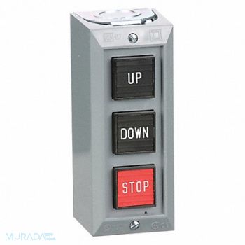 SQUARE D Push Button Control Station Up/Down/Stop, 2EK24