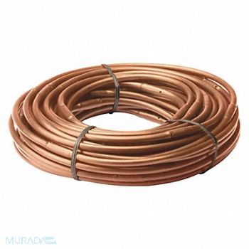 RAIN BIRD Emitter Tubing 1/4 in 50 ft Brown, 2EMA8