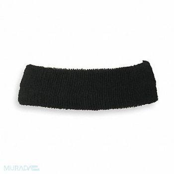 CHILL-ITS BY ERGODYNE HeadSweatband Black Universal Terrycloth, 2EMJ5