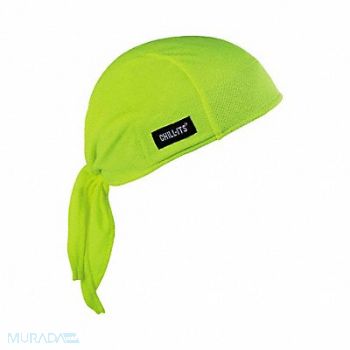 CHILL-ITS BY ERGODYNE Dew Rag Lime Universal, 2EMJ6